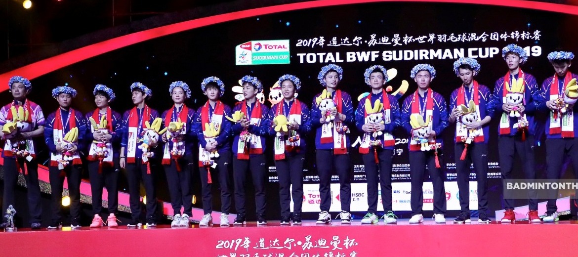 จีนชนะญี่ปุ่น คว้าแชมป์โลก Sudirman Cup 2019