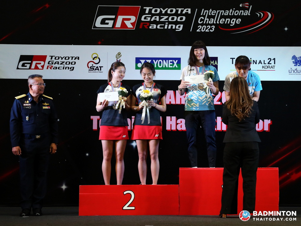 TOYOTA Gazoo Racing Thailand International Challenge 2023 รูปภาพกีฬาแบดมินตัน