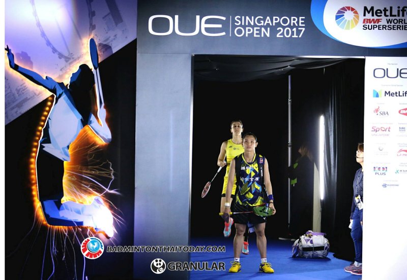 OUE Singapore Open 2017 (Day 6) รูปภาพกีฬาแบดมินตัน