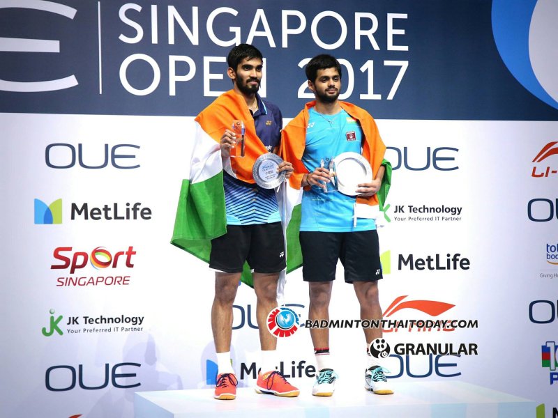 OUE Singapore Open 2017 (Day 6) รูปภาพกีฬาแบดมินตัน