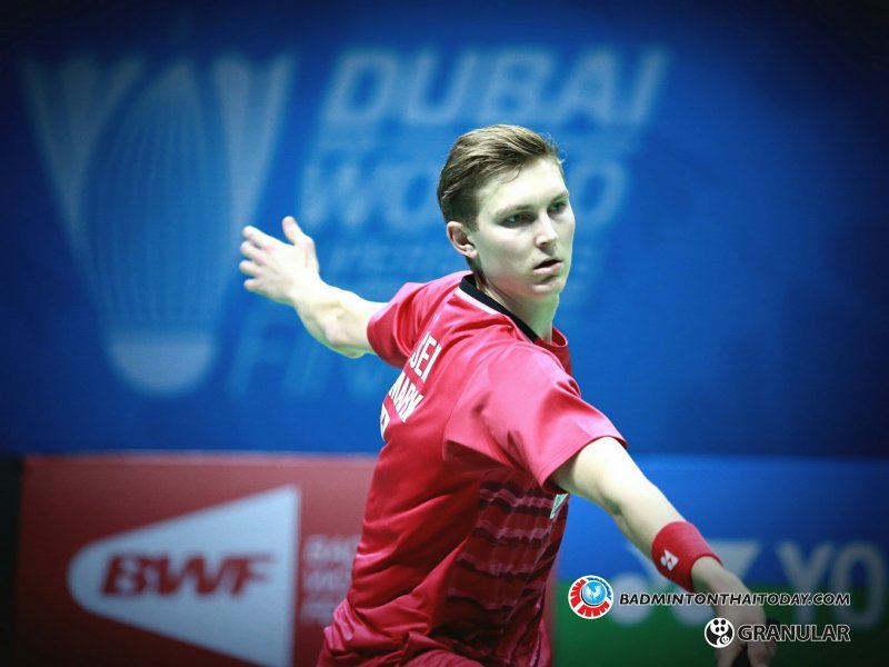 Viktor Axelsen @ Dubai World Superseries Final 2016 รูปภาพกีฬาแบดมินตัน
