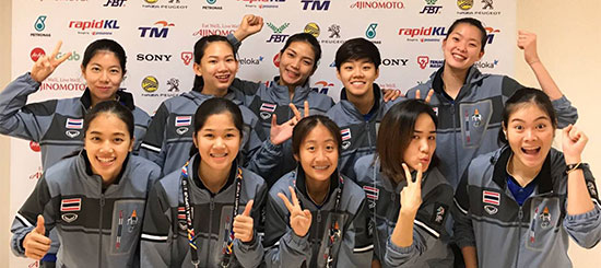 สำเร็จ....แบดทีมหญิงไทยคว้าทองซีเกมส์ 2017