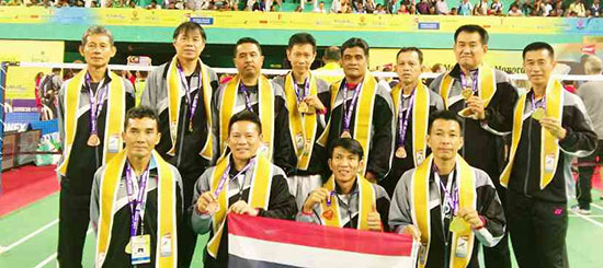 ทีมซีเนียร์ไทย คว้า 5 แชมป์ แบดมินตันชิงแชมป์โลกที่อินเดีย
