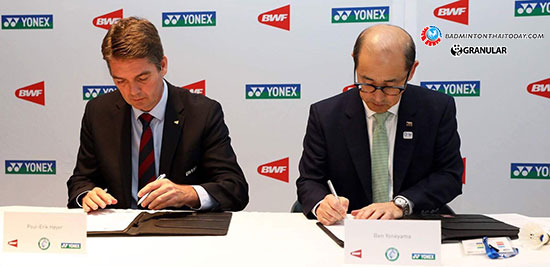 สงครามนอกสนาม ...Yonex เซ็นสัญญาจองรายการแข่งขันใหญ่ของ BWF