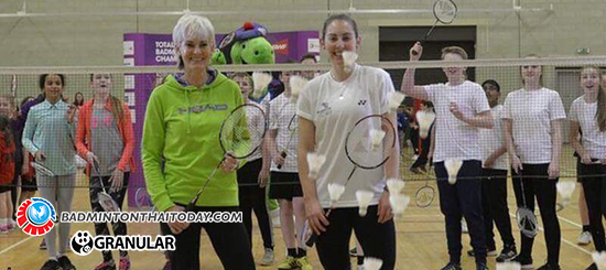สก๊อตแลนด์ตั้ง Judy Murray เป็นทูตแบดมินตันชิงแชมป์โลก 2017