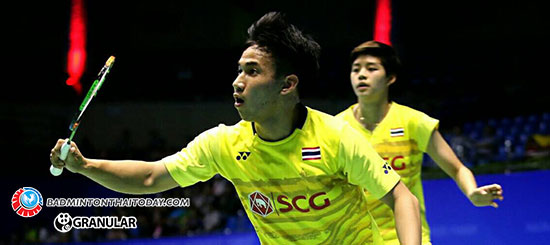 "บาส-ปอป้อ ร้อนแรงล้มคู่มือวางอันดับ7แบดมินตันมาเลเซียโอเพ่น"