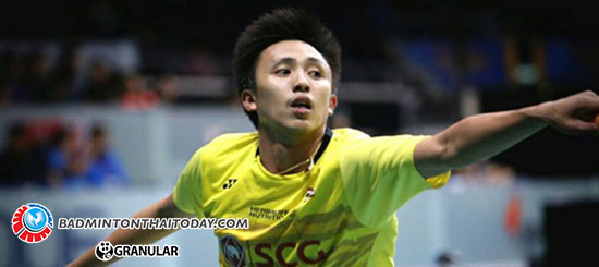 สองต้านหนุ่มอินเดียไม่ไหวพ่ายไปแบบสุดมันส์ 1:2 เกมส์ ในศึก  OUE Singapore Open 2017