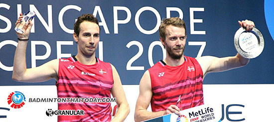 นักแบดมินตันเดนมาร์คผงาดบนแผ่นดินสิงคโปร์....ความยินดีที่น่าวิตก
