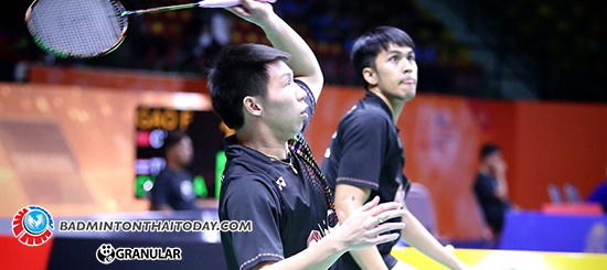 เน็ท-เบน ชนะคู่จากมาเลเซียผ่านเข้าสู่รอบสอง ในศึก China Master 2017