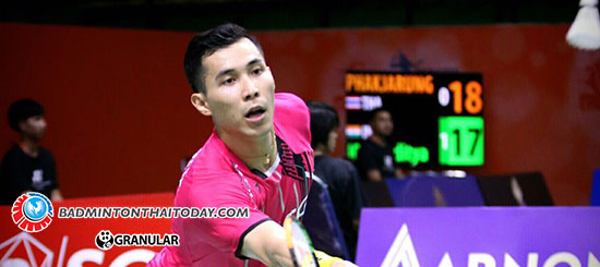 พี่ไบรท์ ต้านหนุ่มอินเดียไม่ไหว แพ้ไป 0:2 เกมส์ ตกรอบสองในศึก China Master 2017