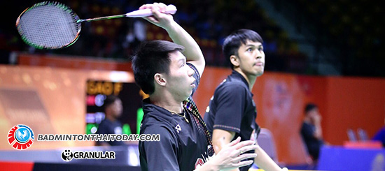 เน็ท-เบ็น แพ้คู่จากญี่ปุ่น 0:2 เกม ตกรอบสองของการแข่งขัน China Master 2017