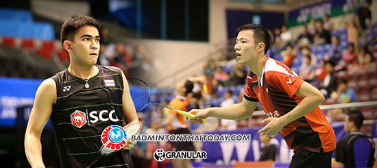 เพชร ประเดิมชัยรอบแรกชนะ Tzu Wei WANG จากไทเป 2:0 เกม ในการแข่งขันชิงแชมป์เอเชียที่จีน