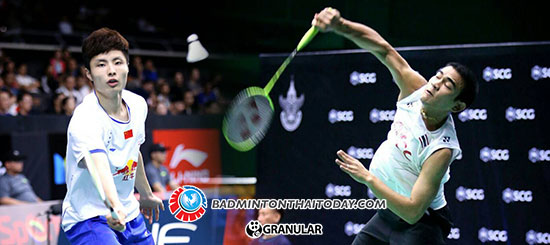 เพชร แพ้ดาวรุ่งเจ้าถิ่น SHI Yuqi 0:2 เกม ในศึกชิงแชมป์เอเชียที่จีน