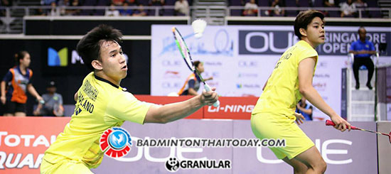 บาส-ปอป้อ ชนะคู่จากไทเป 2:0 เกม ในศึกชิงแชมป์เอเชียที่จีน