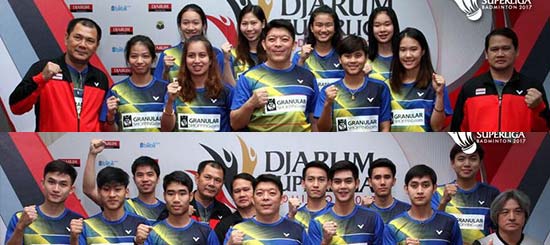 Djarum Superliga Badminton 2017 ก้าวสำคัญของแกรนนูลาร์ ก้าวยิ่งใหญ่ของแบดมินตันไทย