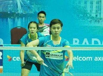 "กิตติภัค-ณัชชา ล้มมือวาง1 เจ้าภาพ เข้ารอบ2 Celcom Axiata Malaysia International Series 2017"