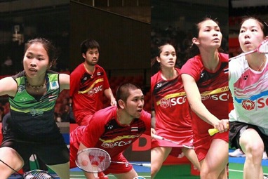 เมย์,อาร์ท-ต้นน้ำ-เอ็มเอ็ม,กิฟท์-วิว ผ่านรอบแรก Daihatsu Yonex Japan Open