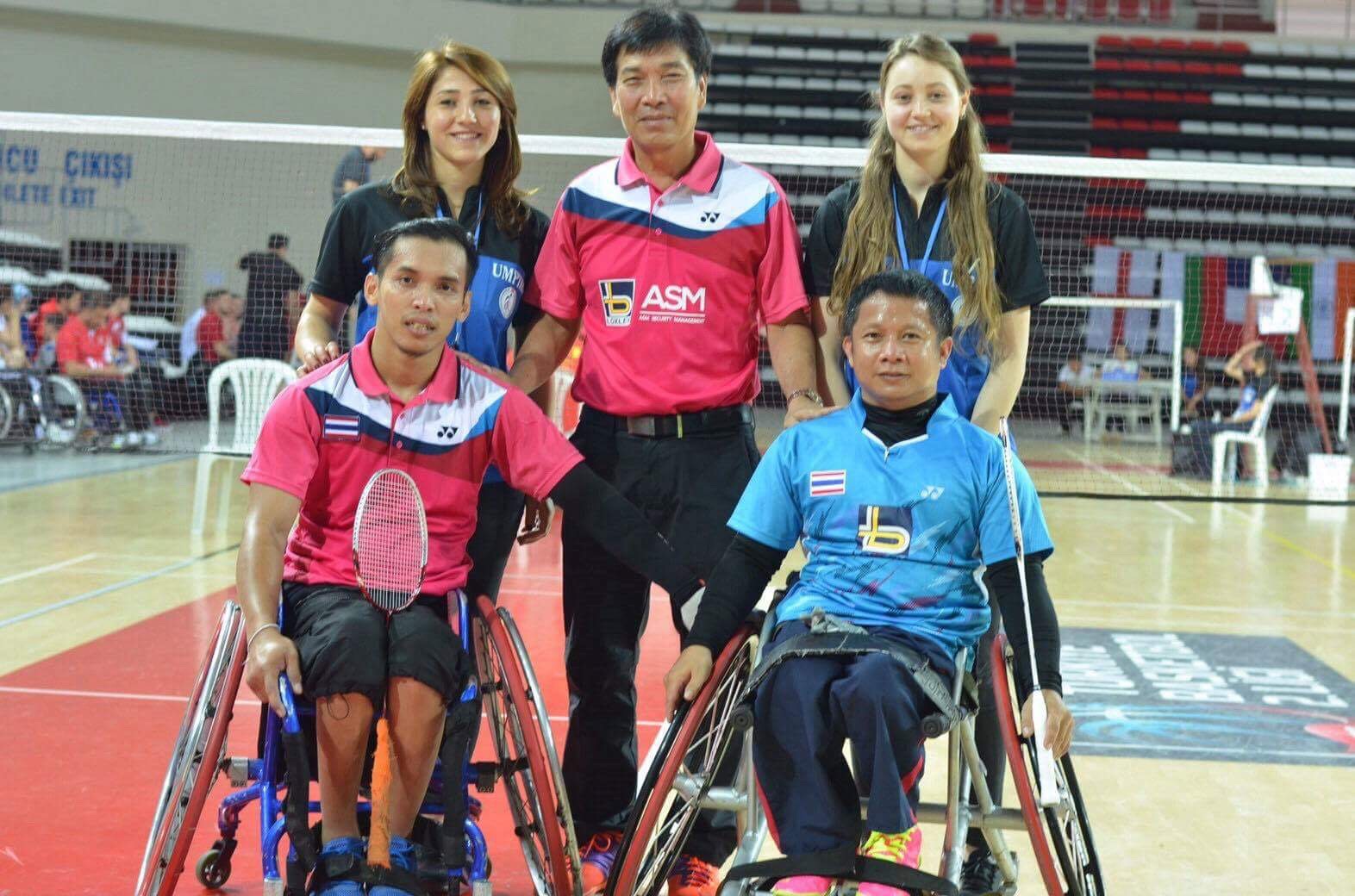นักกีฬาแบดมินตันคนพิการของไทยโชว์ผลงานยอดเยี่ยม เข้าชิงชนะเลิศ 6 รุ่นที่ประเทศตุรกี