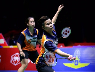 เบสท์-แจ๋ม ต้านความแข็งแกร่งคู่สาวจากอินโดนีเซียไม่ไหว พ่ายไป 2:0 เกม