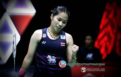 น้องเมย์ เฉือนชนะ น้องครีม 2:1 เกมคว้าชัยหญิงเดี่ยวไทยแลนด์โอเพ่น
