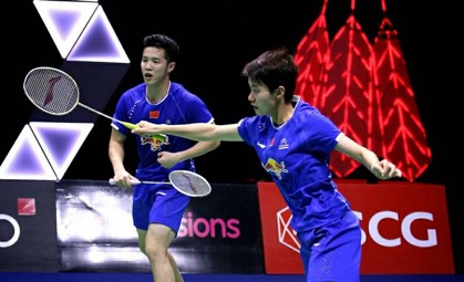 คู่ดาวรุ่งจากจีนคว้าแชมป์คู่ผสมชนะคู่จากมาเลเซีย 2:1 เกม
