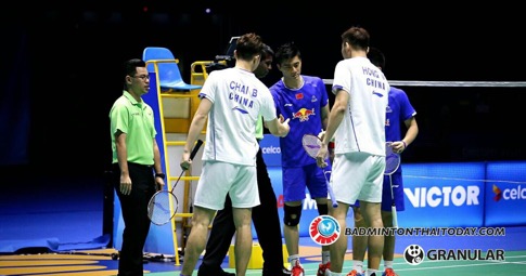 ศึกสายเลือดชายคู่ของจีนดวลกันสนุก 3 เกมส์ เฮียฟู คู่ น้องเฉง ซีเว่ย ชนะเข้าไปรอชิงชนะเลิศ