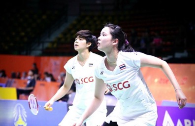 เอริธ์-ปอป้อ ยังไม่พลาด ชนะคู่ของอินโดนีเซีย 2:0 เกมส์ ในศึก OUE Singapore Open