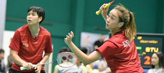 "น้องฟาง-น้องเบล" แพ้คู่สาววาง 4 จากสิงคโปร์สนุก 1:2 เกมส์ ในศึกแบดมินตันชิงแชมป์เอเชียที่จีน