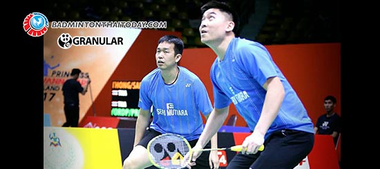  "Setiawan /Tan Boon Heong โชว์เก๋าสยบดาวรุ่งอินโด เข้ารอบ 16 แบดองค์หญิง"