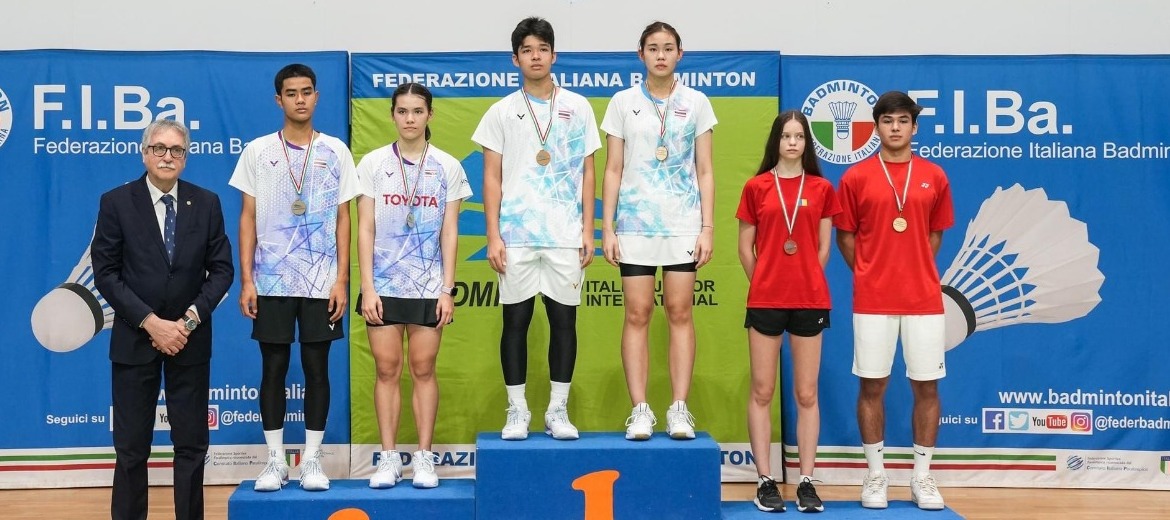 เยาวชนไทยคว้า 3 แชมป์ ศึก Italian Junior 2024 