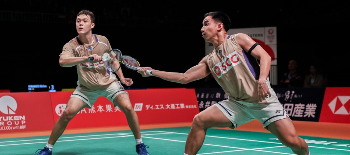 Japan Masters วันแรก “บาส-ลูคัส” ลงสนามชายคู่