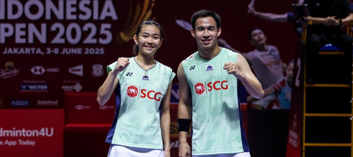 Indonesia Open 2025 รอบรองวันนี้ ส่งใจเชียร์“วิว”และ”บาส-เฟม