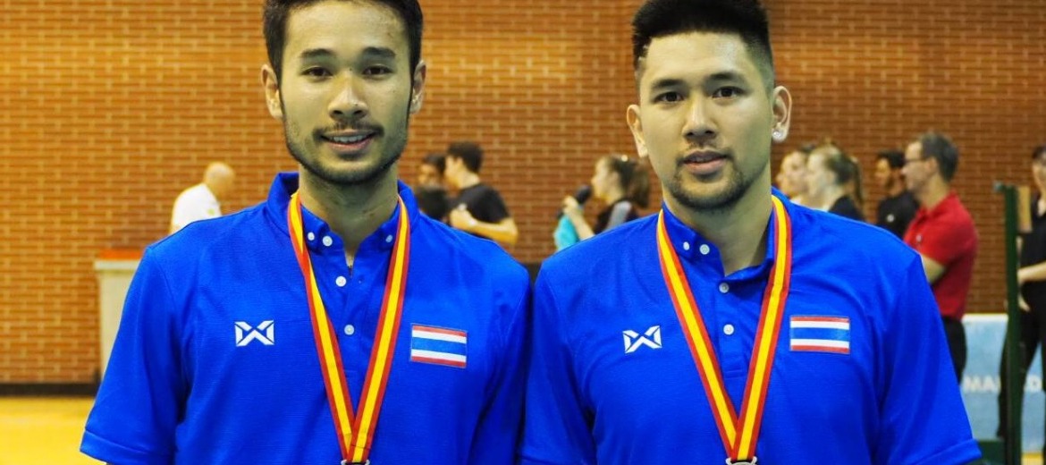 นักแบดไทยสุดต้าน พ่ายคู่แข่งจากเดนมาร์คได้แค่รองแชมป์ที่สเปน