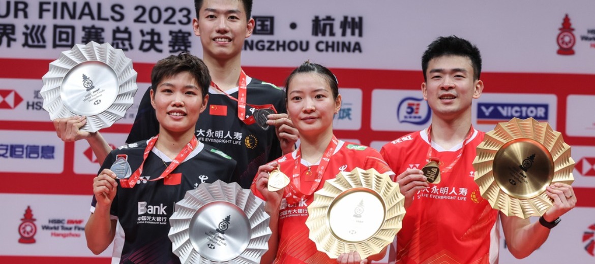 “จีน”คว้า 2 แชมป์ BWF World Tour Finals 2023
