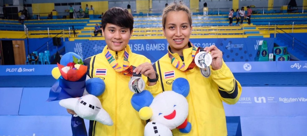 แบดมินตันซีเกมประเภทบุคคล ไทยได้ 2 เหรียญเงิน 