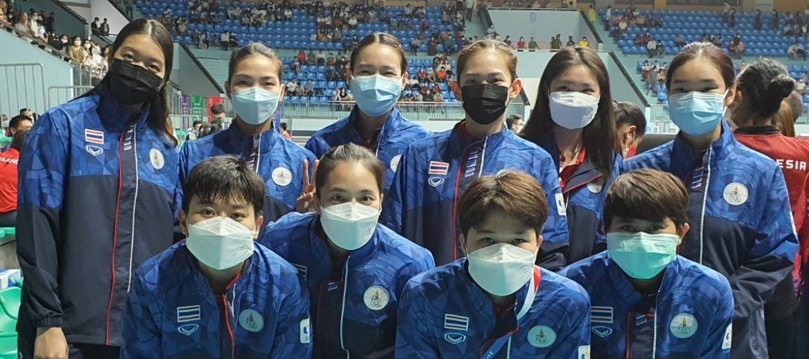 ทีมแบดมินตันหญิงไทยคว้าเหรียญทองซีเกมส์