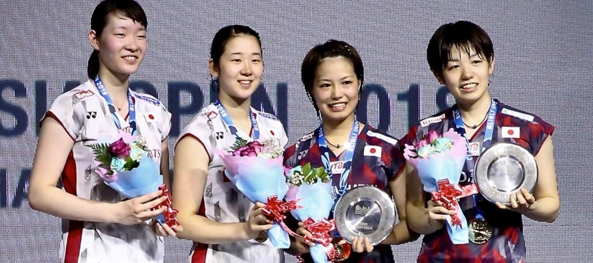 Yuki Fukushima - Sayaka Hirota คว้าแชมป์หญิงคู่ Indonesia Open2018