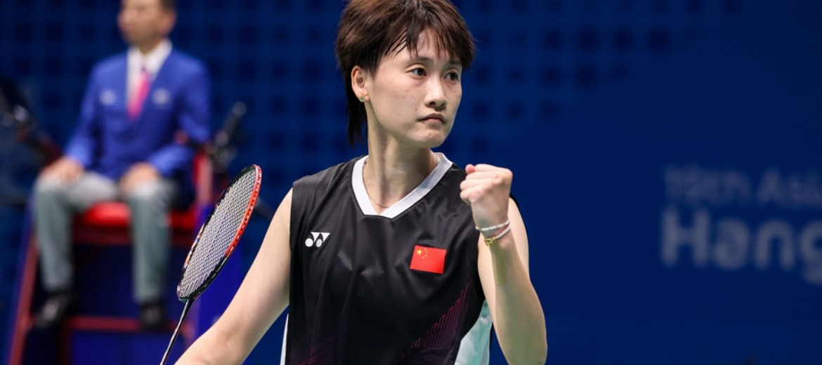 จีนเข้าชิงแบดทีมเอเชี่ยนเกมส์ทั้งทีมชายและทีมหญิง