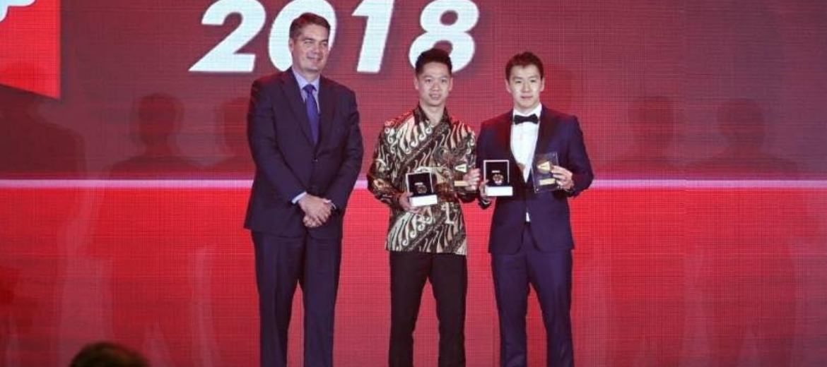 Marcus-Kevin คว้านักแบดมินตันยอดเยี่ยมประจำปี 2018