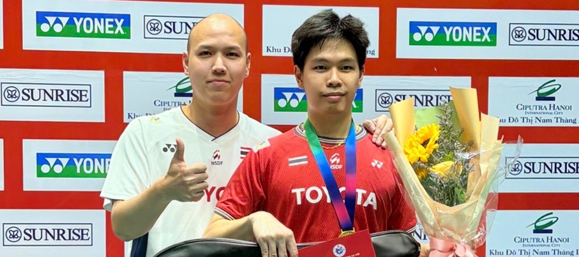 “ภูริ” คว้าแชมป์ชายเดี่ยว Vietnam International Challenge 2025
