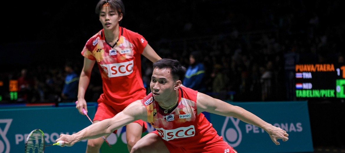 India Open 2024 รอบก่อนรองชนะเลิศ “บาส-ปอป้อ”เปิดสนามพบ Yuta – Arisa