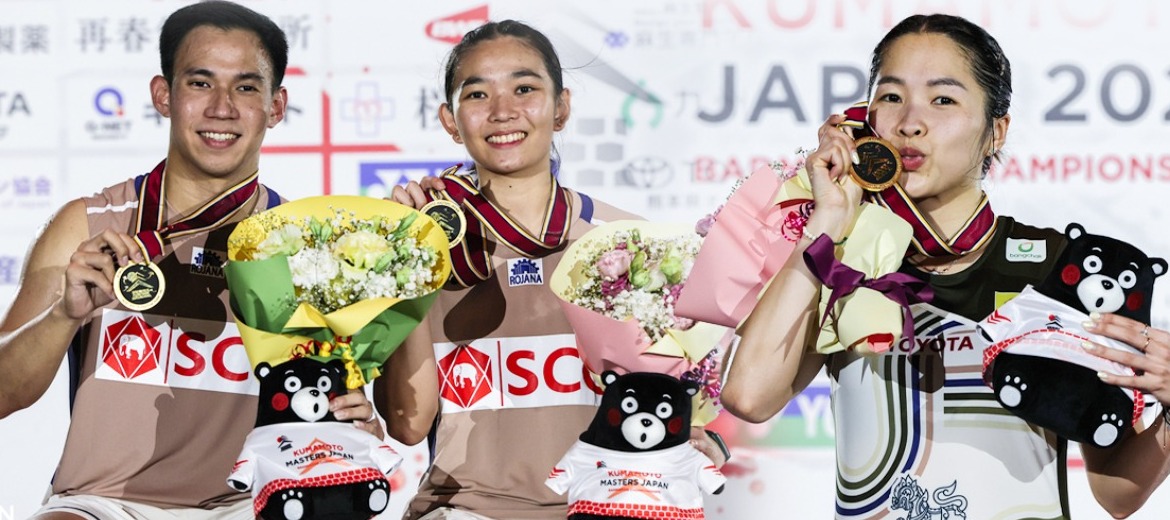 "บาส-เฟม" และ "เมย์" คว้าแชมป์ Japan Masters 2025
