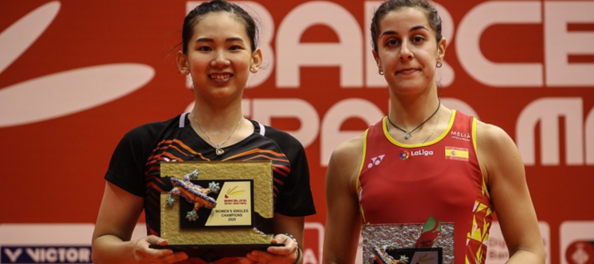 “หมิว”โชว์ฟอร์มสุดยอด โค่น Carolina MARIN คว้าแชมป์หญิงเดี่ยว Spain Masters 2020