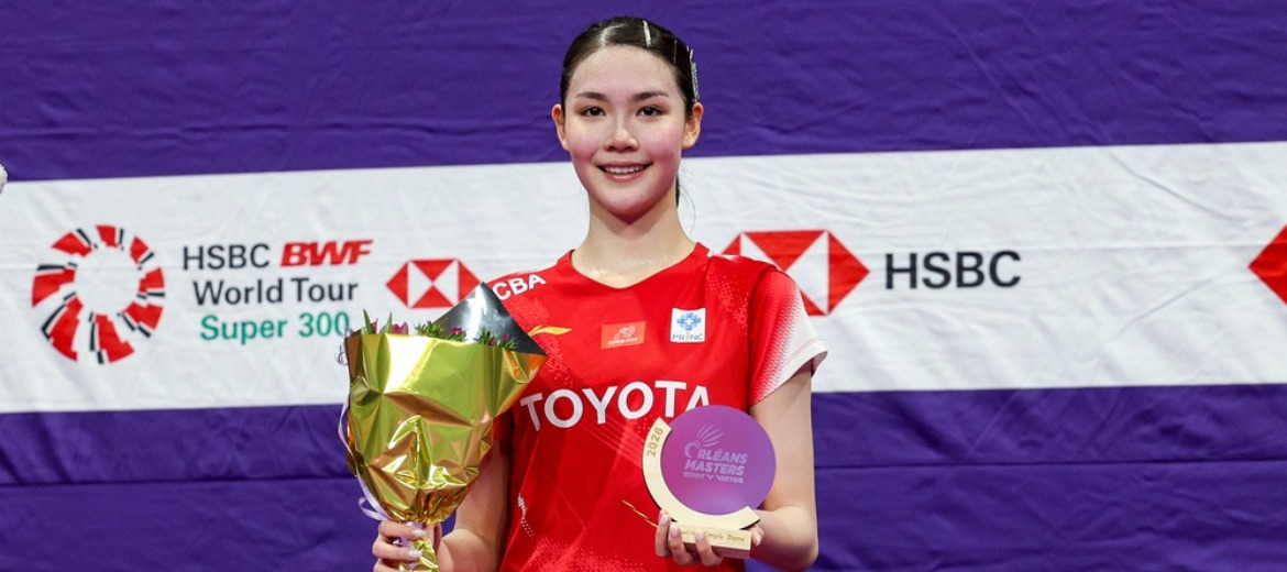 Orleans Masters 2026 “พิ้งค์” ได้รองแชมป์หญิงเดี่ยว 