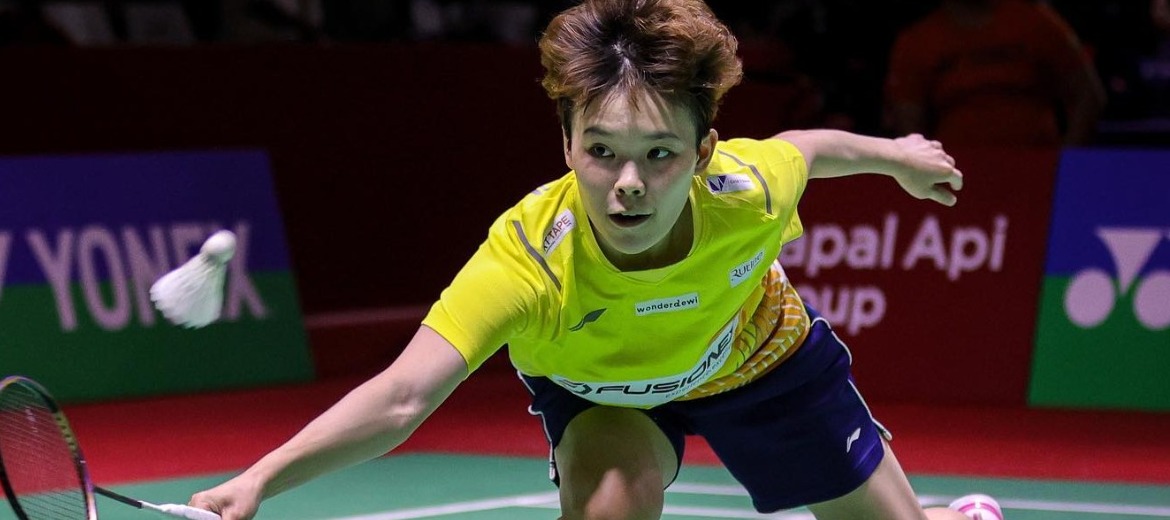 Goh Jin Wei ซ้อมกับ Chou Tien-chen เพื่อโอลิมปิก