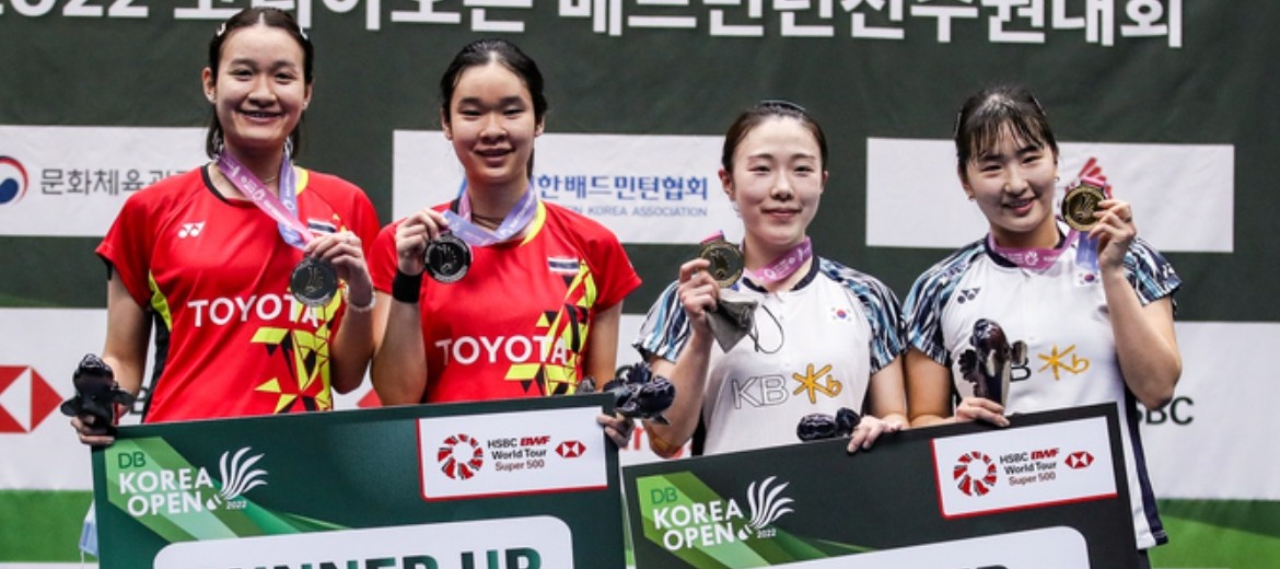 เกาหลีผงาด คว้า 3 แชมป์ศึก Korea Open