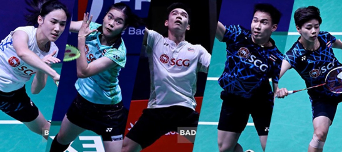สรุปผลงานนักแบดไทยลงเปิดสนาม Fuzhou China Open 2018 