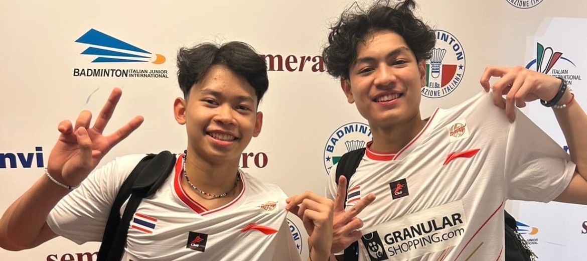 Italian Junior 2024 วันที่สอง นักกีฬาไทยหลายคนลงสนาม