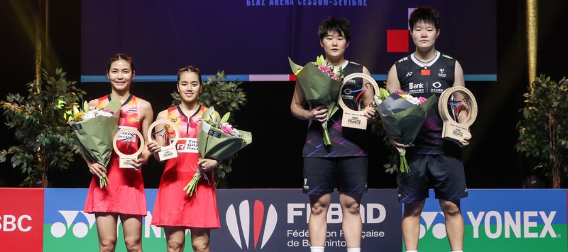 ”กิ๊ฟ-วิว”ได้รองแชมป์ French Open 2023 โดย”จีน”คว้า 3 แชมป์