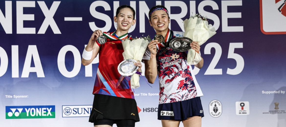 “หมิว”พ่ายได้รองแชมป์หญิงเดี่ยว India Open 2025 